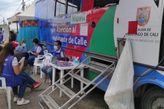 Jornada Intregal de servicios en barrio Sucre para habitantes de calle