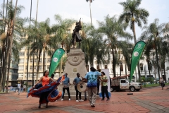 Renovacion urbana y arte en la Plaza de Cayzedo