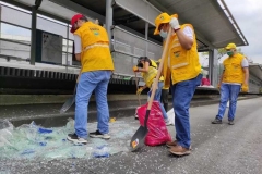 Jornada de limpieza estaciones MIO