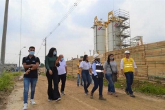 Visita de periodistas a Ciudad Paraíso