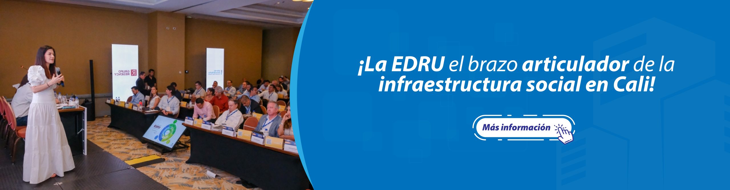 ¡La EDRU el brazo articulador de la infraestructura social en Cali!