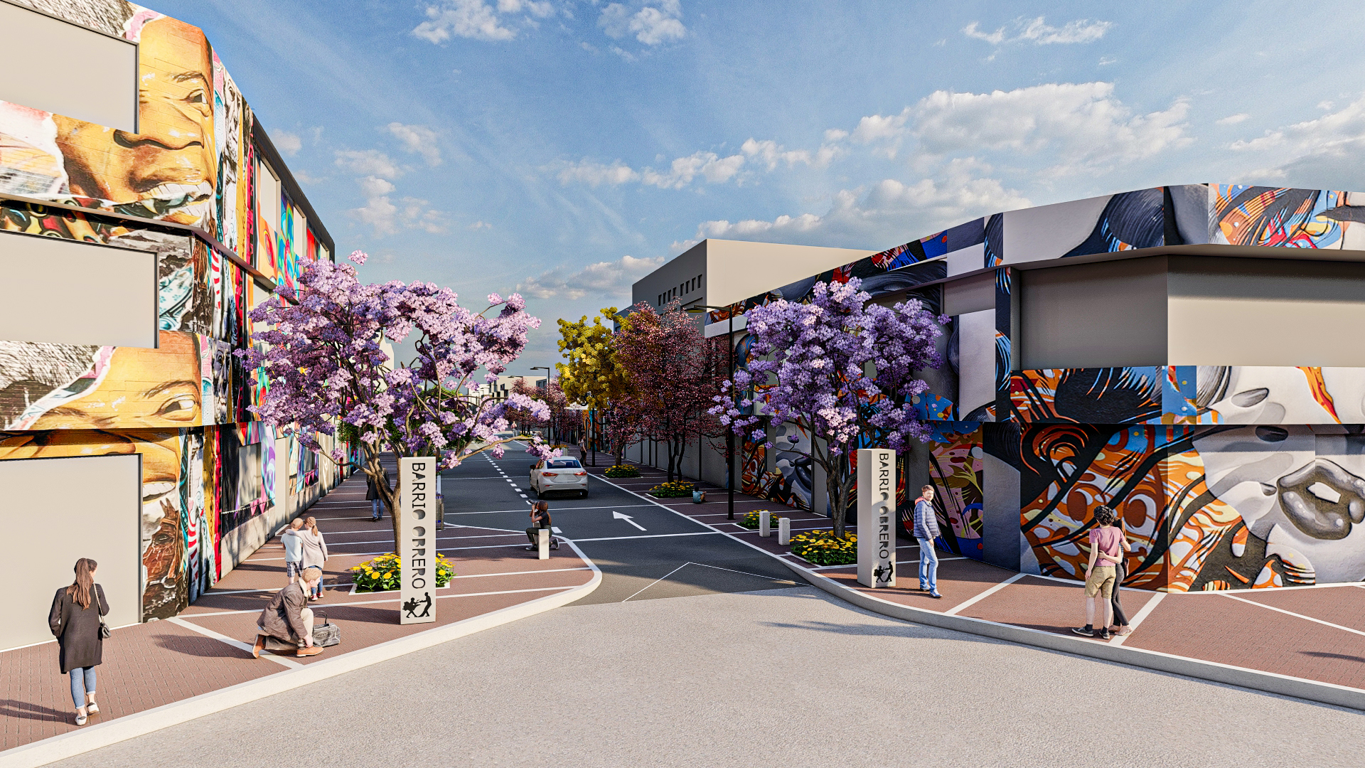 ¿Cómo se harán las esculturas que convertirán al Barrio Obrero en un museo a cielo abierto?
