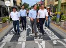 António Leitão Amaro, ministro de la Presidencia de Portugal, visitó el Obrero para conocer su transformación y estrechar relaciones